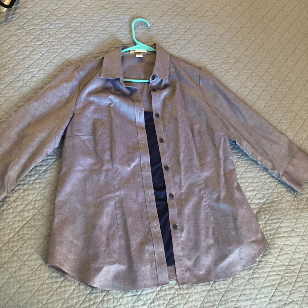 Button down and camisole
